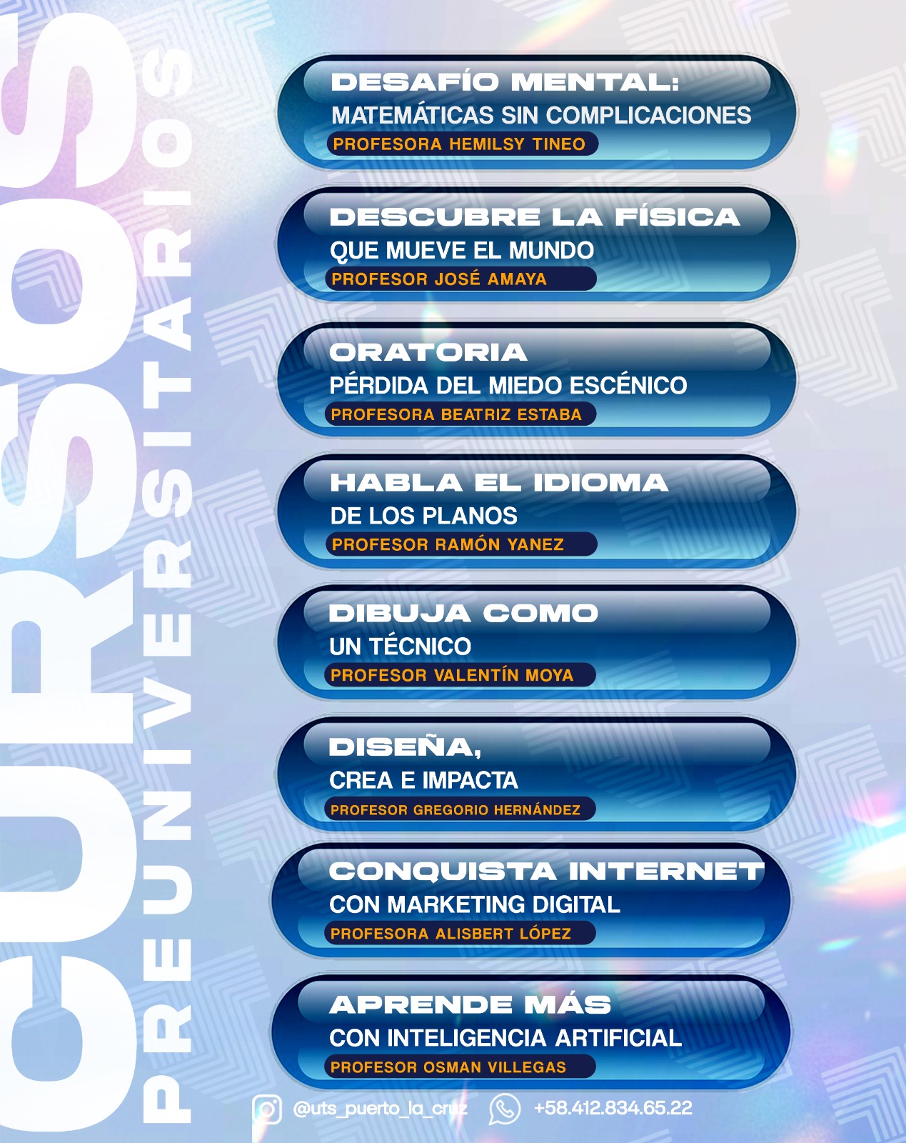 Cursos intensivos